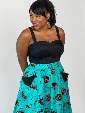 Trashy Diva Trixie Top Black Size Medium